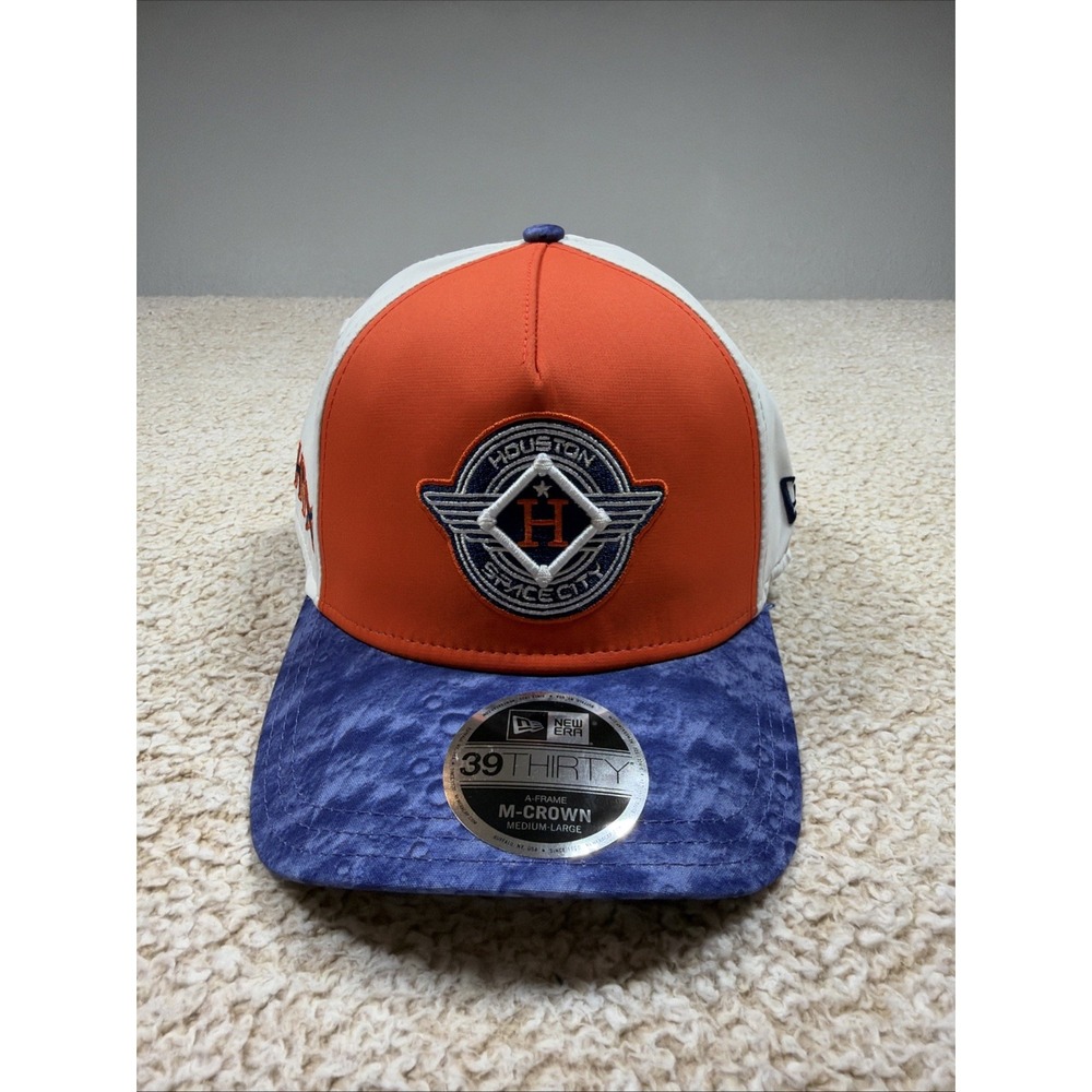 Houston Astros Space City New Era Hat 39Thirty M/L Crown NWT MLB Baseball